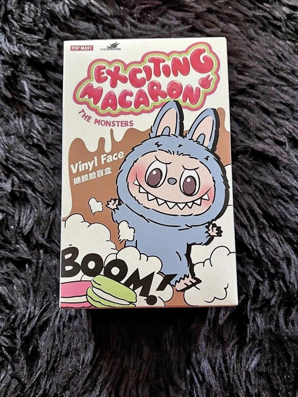 POP MART Exciting Macaron The Monsters Vinyl Face Blind Box Vinyl Face Blind Box